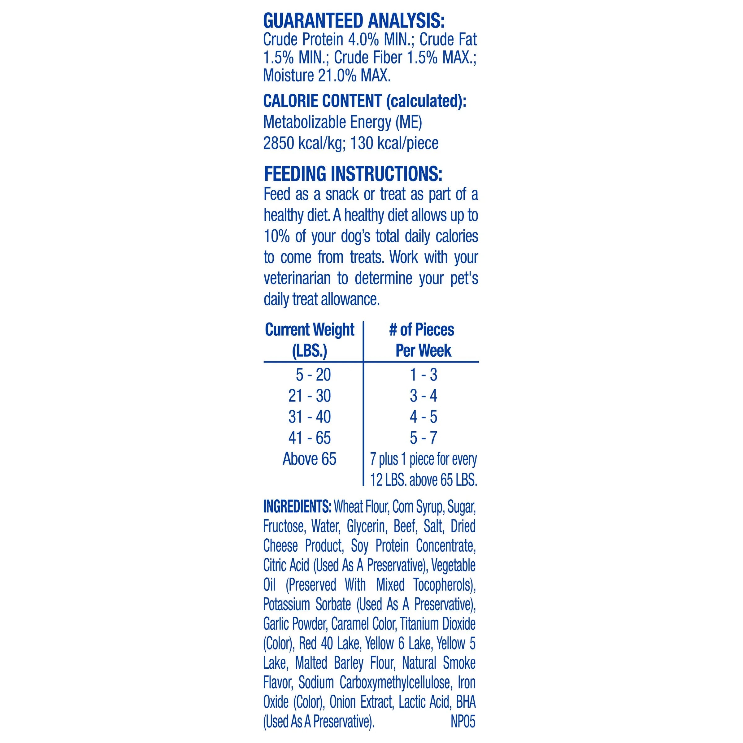 Snausages Snaw Somes! Chewy Dog Treats, Beef & Cheese Flavor, 9.75 Ounces