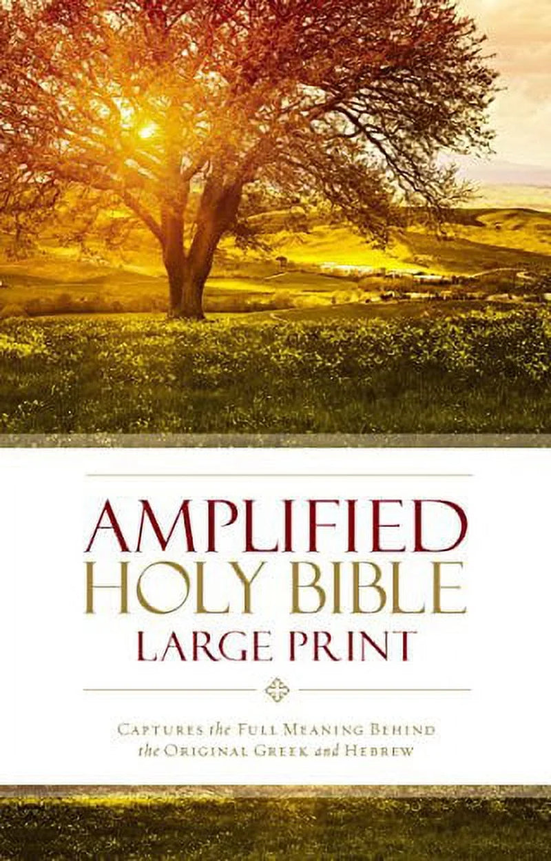 Amplified Bible-Am-Large Print: Captures the Full Meaning behind the Original Greek and Hebrew, (Hardcover)