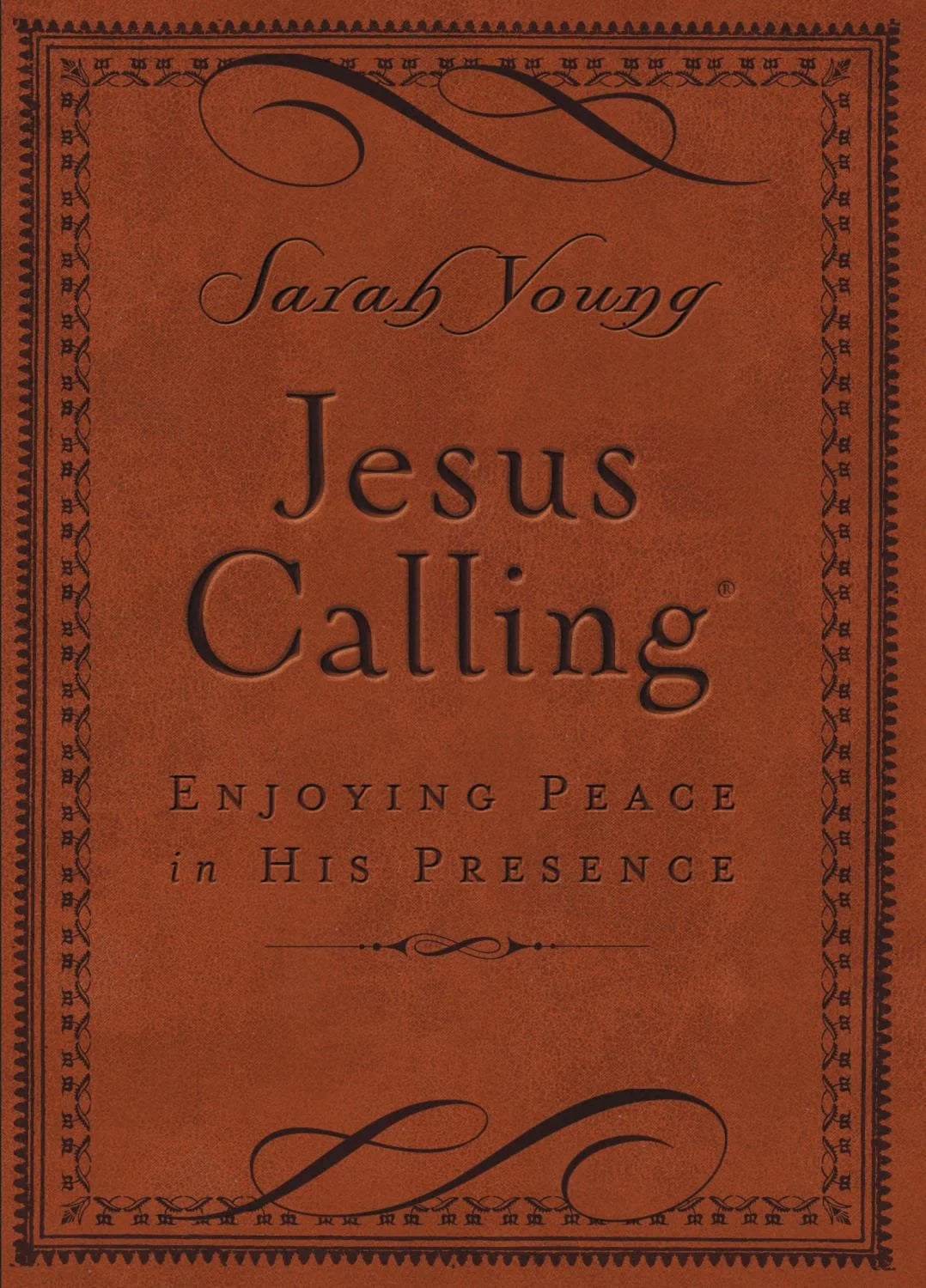 Jesus Calling, Small Brown Leathersoft, with Scripture References: Enjoying Peace in His Presence (A 365-Day Devotional) the Perfect Christian Christmas Gift (Paperback)