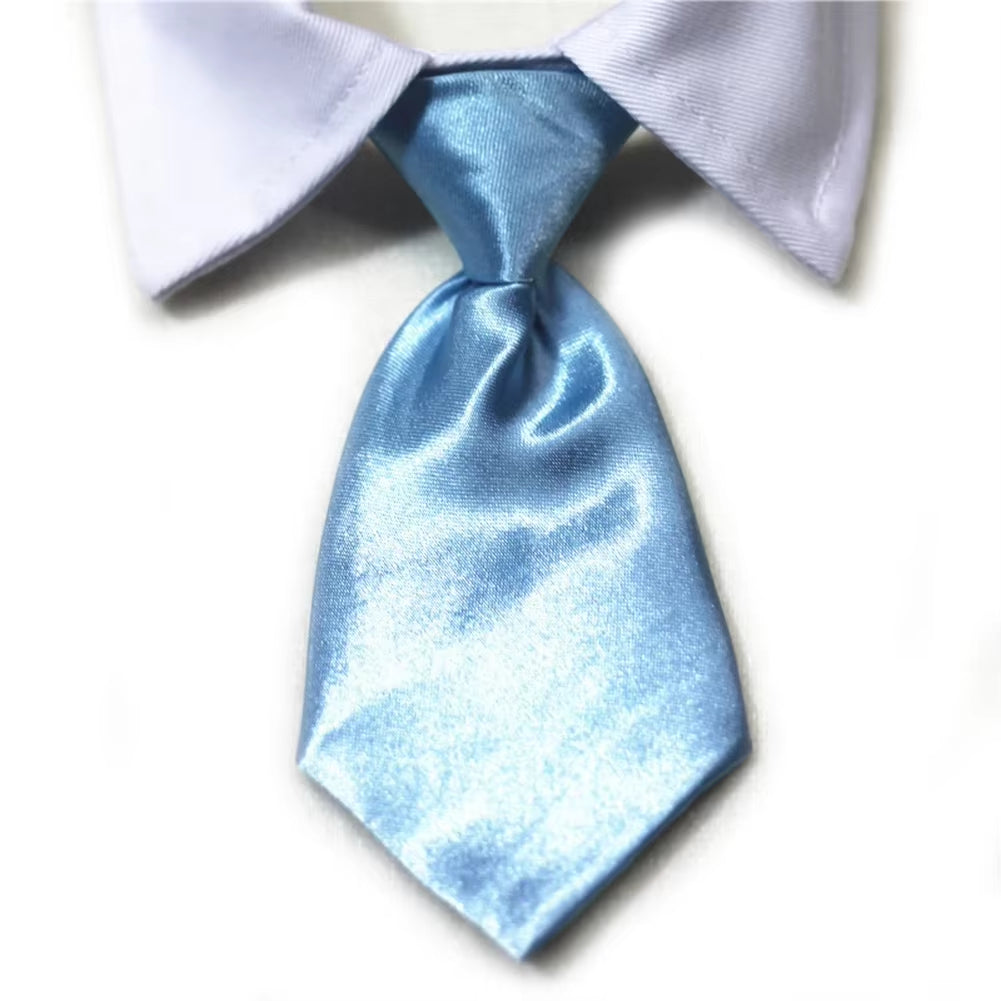 Pet Dog Cat Formal Necktie Tuxedo Bow Tie Black and Red Collar for Dog Cat Pet Accessories Suit for Small Medium Dogs and Cats