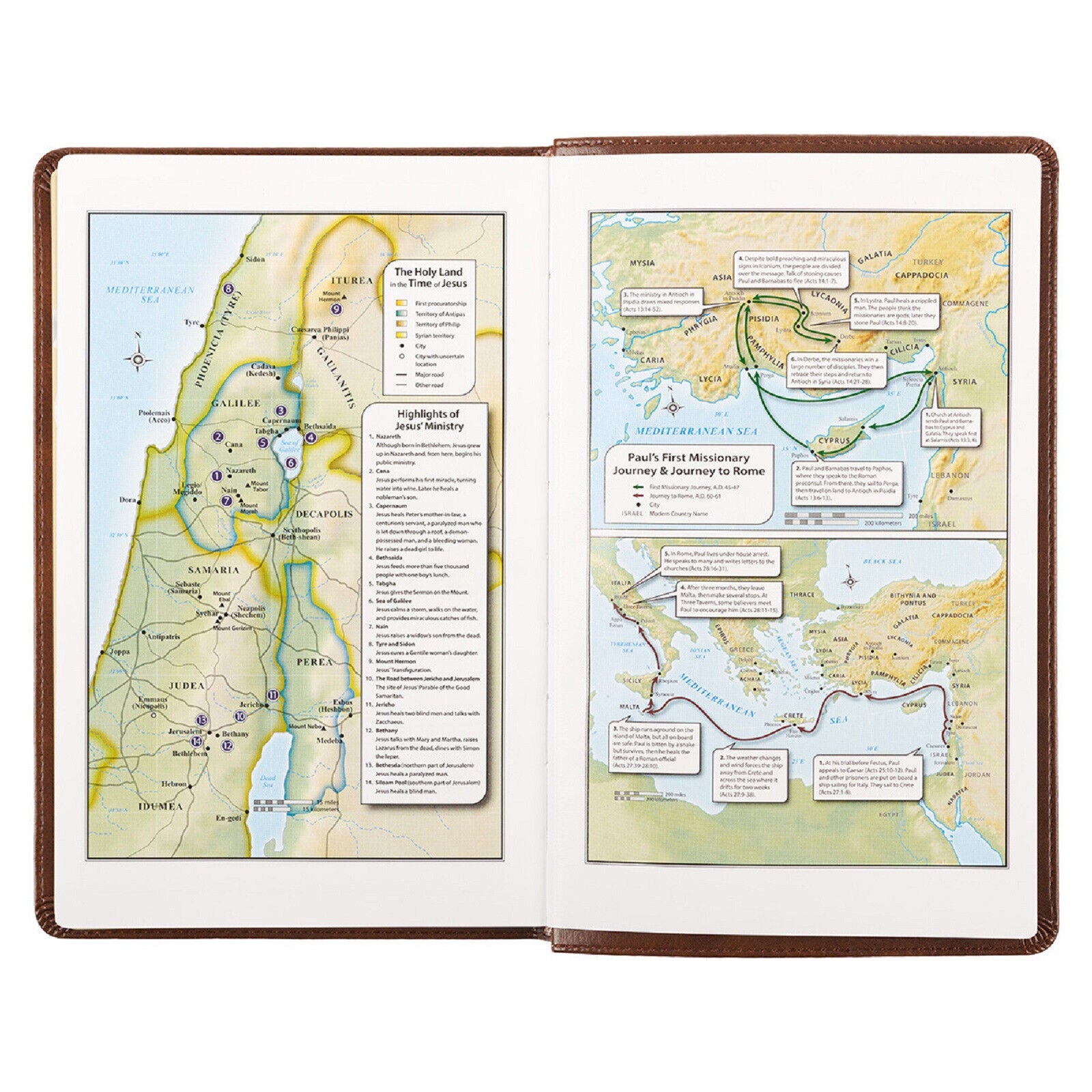 Medium Brown KJV Deluxe Bible with Thumb Index BRAND NEW in Shrink Wrap!!!