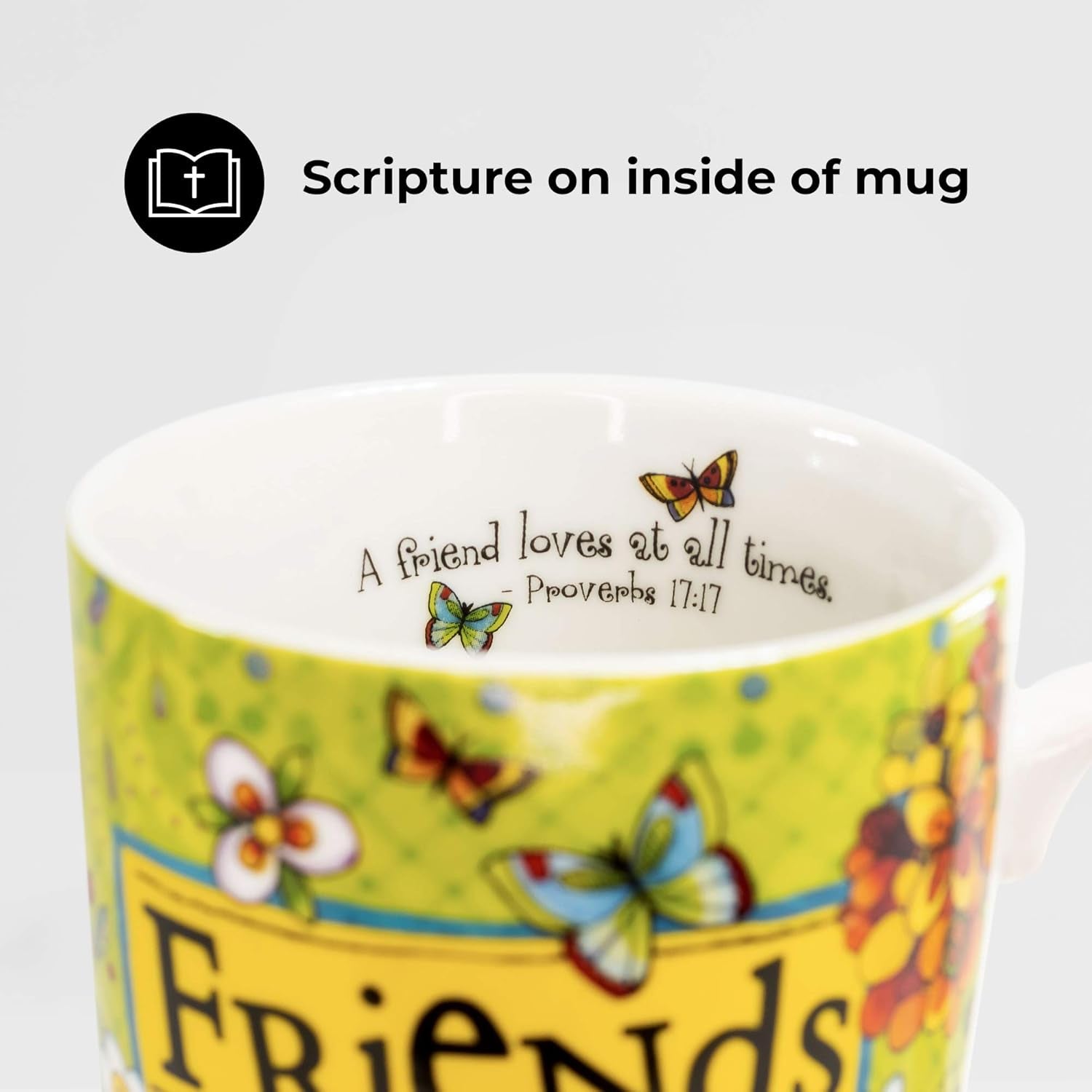 Ceramic Mug Mug & Note Stack, One Size, Friends