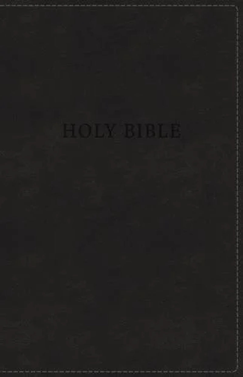 KJV, Deluxe Gift Bible, Imitation Leather, Black, Red Letter Edition (Hardcover)