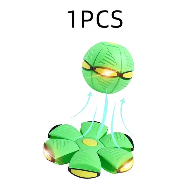 Burn Up Some of The Energy with a Flying UFO Dog Toy