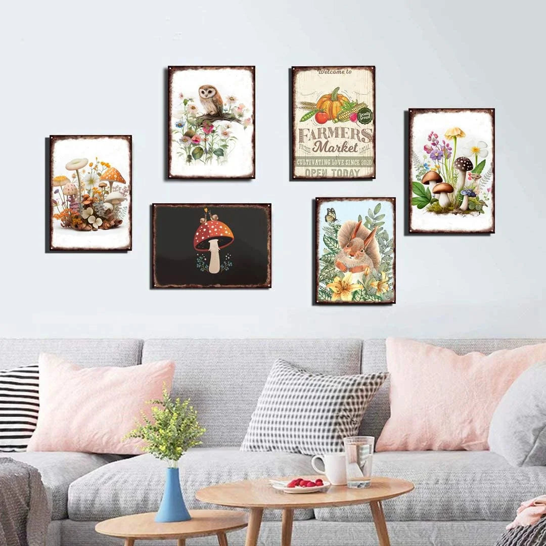 8X12 Inch Love Is Patient Love Is Kind Love Never Fails, 1 Corinthians 13 4-8 Metal Tin Sign Bible Verses Wall Decor Scripture Wall Art Kitchen Rectangular Pictures Wall Plaque