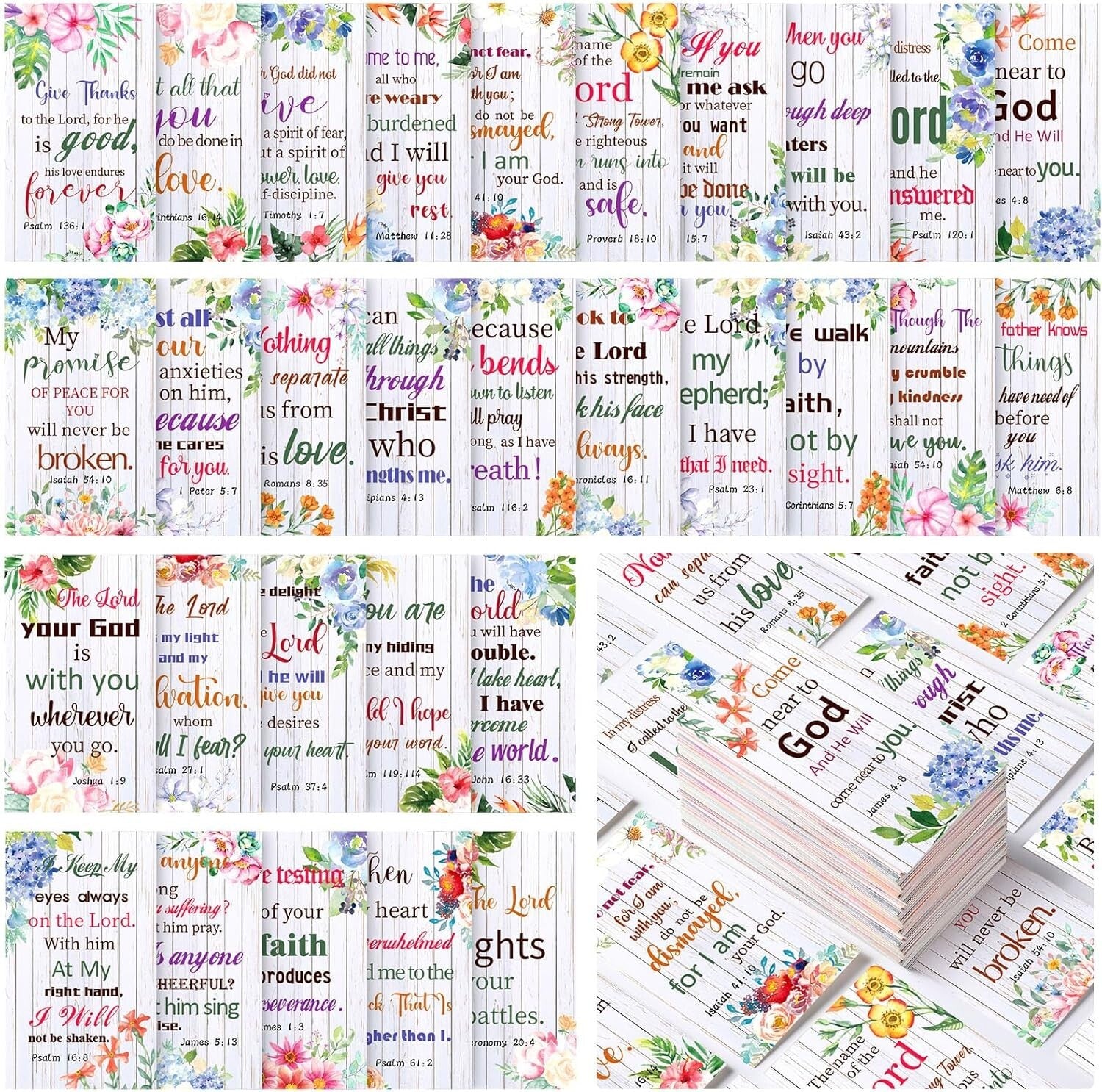 240 Pcs Bible Verse Card Prayer Cards with Assorted Bible Verses Mini Scripture
