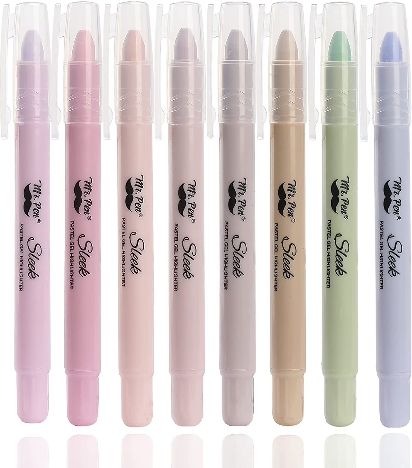 - Gel Highlighter, 8 Pack, Morandi Colors, Bible Highlighters No Bleed, Gel Highlighters for Bibles, Gel Highlighters Assorted Colors, Pastel Highlighter, Quick Dry Highlighter, Bible Markers