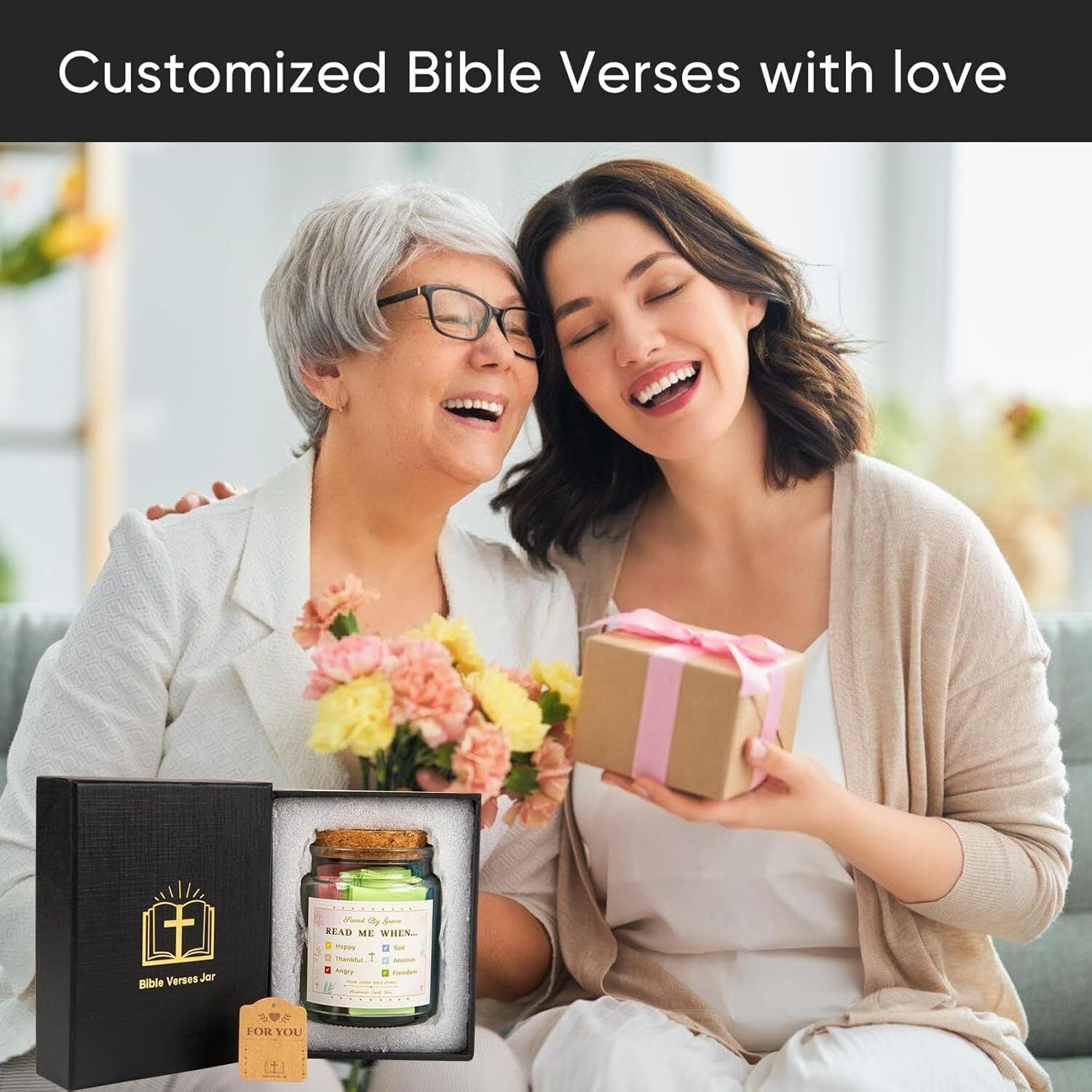 Handmade Jars Bible Verses in a Jar Hope Prayer Scripture Jar Church Biblical