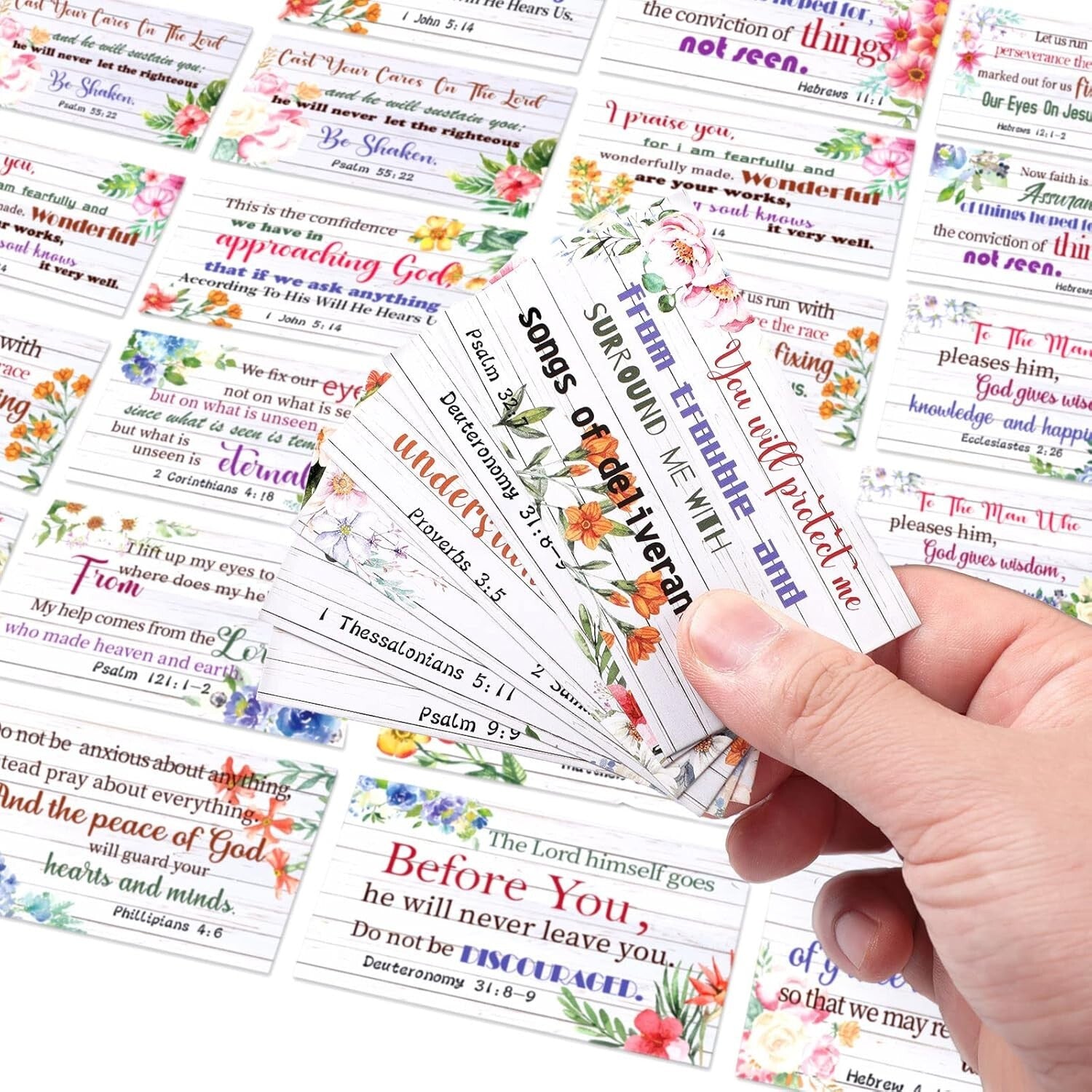 240 Pcs Bible Verse Card Prayer Cards with Assorted Bible Verses Mini Scripture