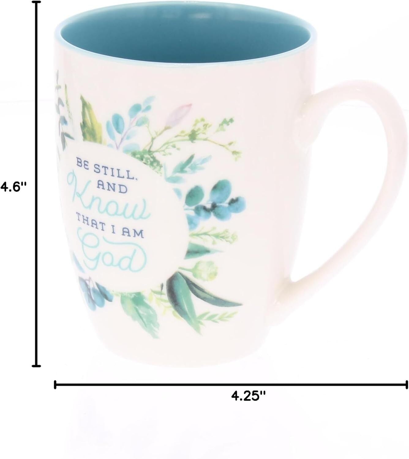 Christian Art Gifts Women'S Ceramic Coffee & Tea Mug: Be Still and Know - Psalm