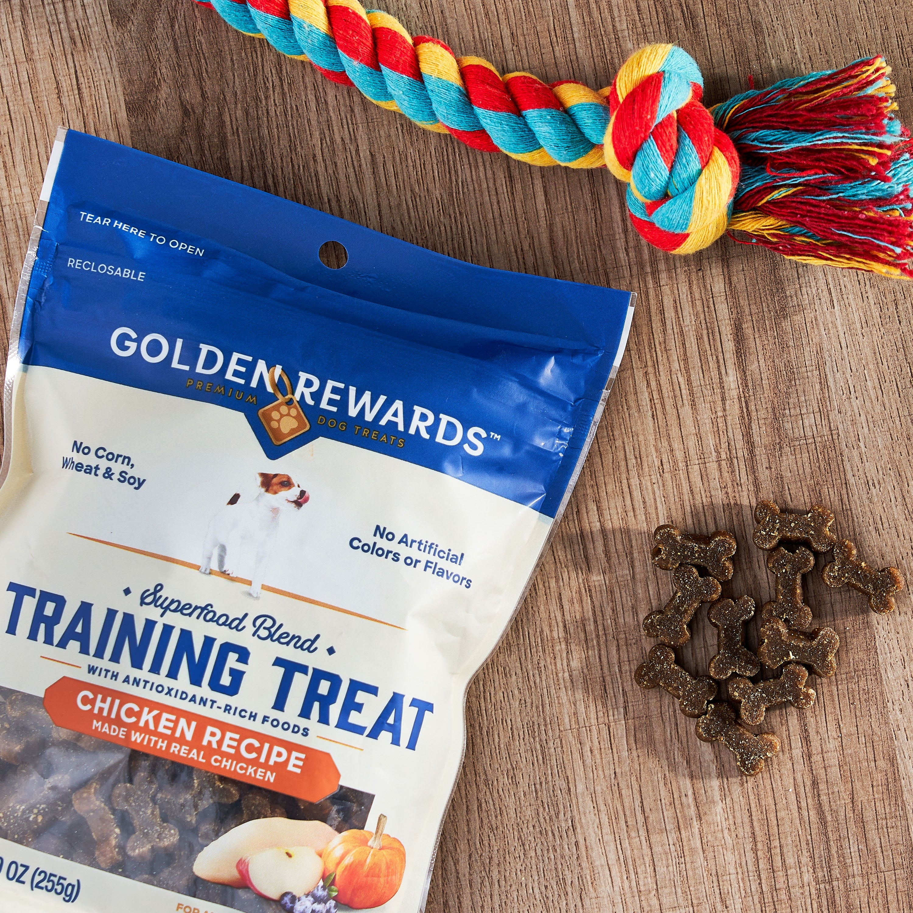 Chicken Recipe Training Treat Dog Treats, 9 Oz