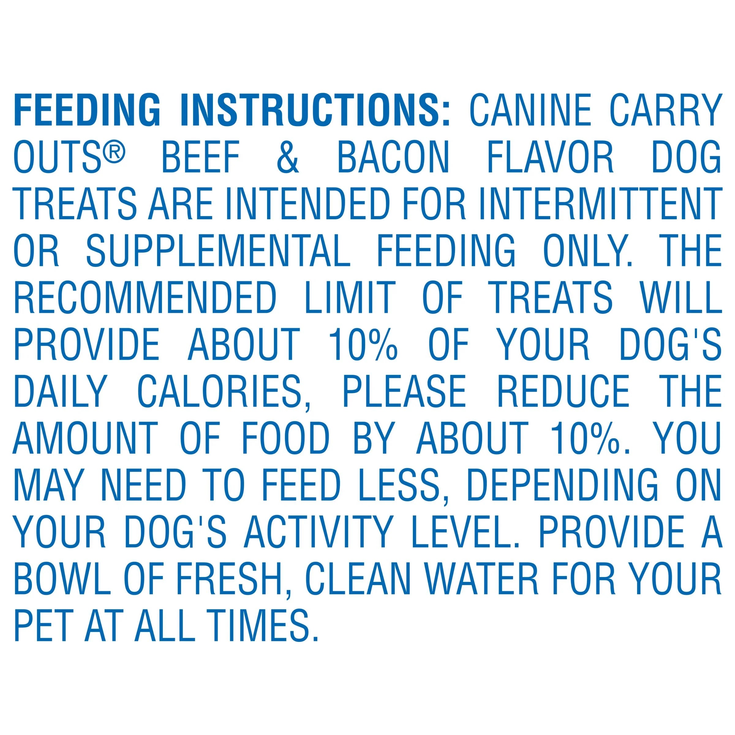 (2 Pack)  Beef & Bacon Flavor Dog Treats, 22.5Oz Bag