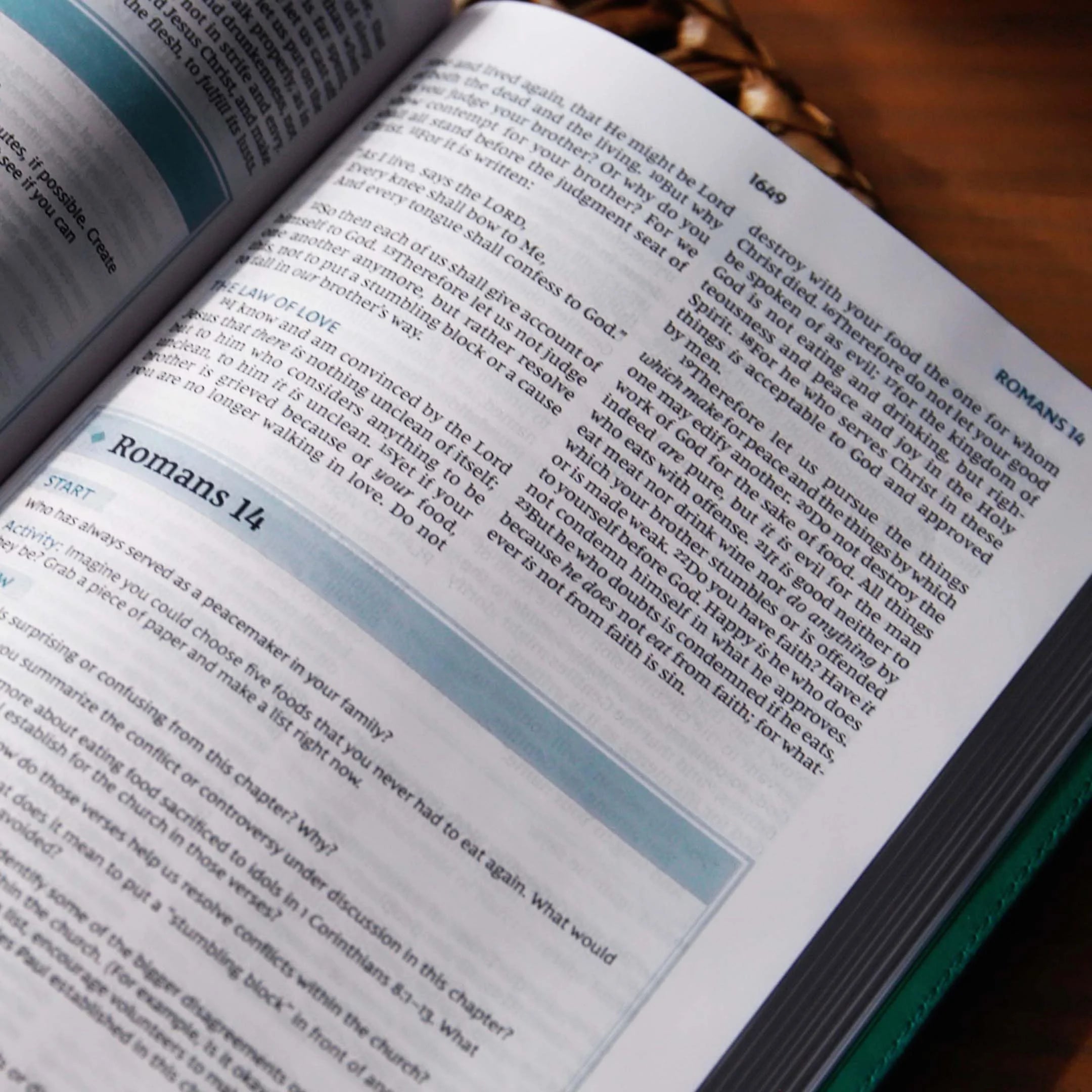 Nkjv, the Bible Study Bible, Leathersoft, Brown, Comfort Print: a Study Guide for Every Chapter of the Bible, (Hardcover)