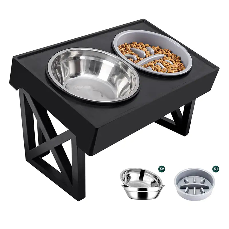 Mess-Free Dog Bowl More Comfortable and Convenient Dining